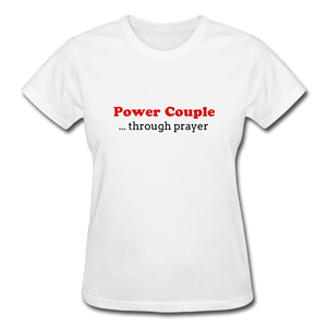 Power Couple Women's T-Shirt - white