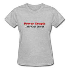 Load image into Gallery viewer, Power Couple Women&#39;s T-Shirt - heather gray