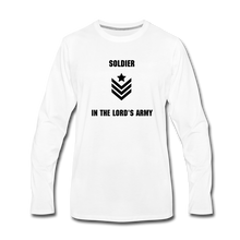 Load image into Gallery viewer, Lord&#39;s Army Men&#39;s Long Sleeve - white