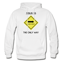 Load image into Gallery viewer, Only Way Men&#39;s Hoodie - white