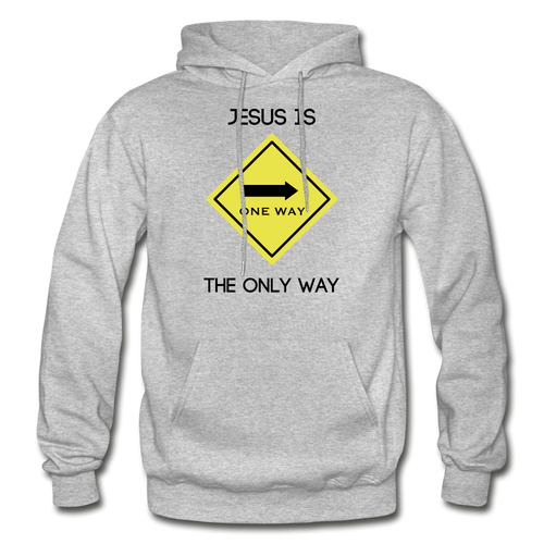 Only Way Men's Hoodie - heather gray