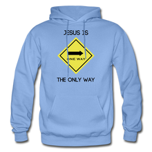 Load image into Gallery viewer, Only Way Men&#39;s Hoodie - carolina blue
