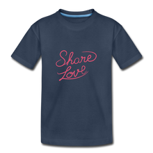 Load image into Gallery viewer, Share Love Kid&#39;s T-Shirt - navy