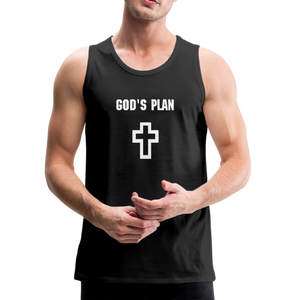 God's Plan Men's Tank - black