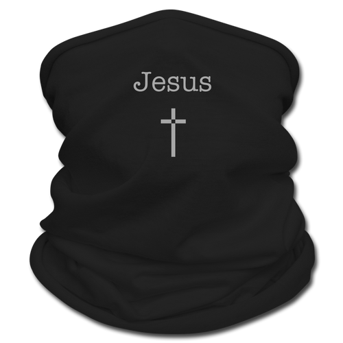 Jesus Scarf - black