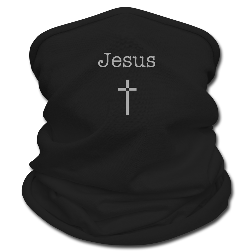 Jesus Scarf - black