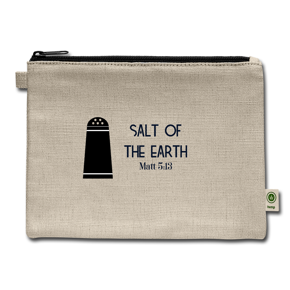 Salt of the Earth Carry All Pouch - natural