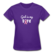 Load image into Gallery viewer, My Hope Women&#39;s T-Shirt - purple