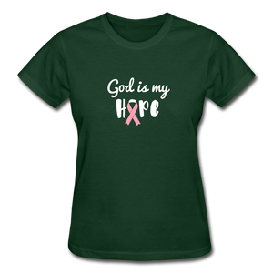 My Hope Women's T-Shirt - forest green