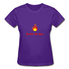 Load image into Gallery viewer, On Fire Women&#39;s T-Shirt - purple