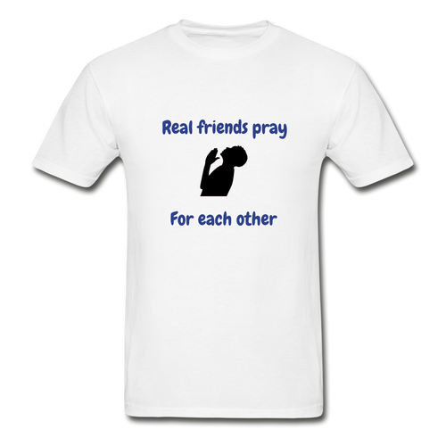 Real Friends Men's T-Shirt - white