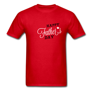 Happy Father's Day Men's T-Shirt - red