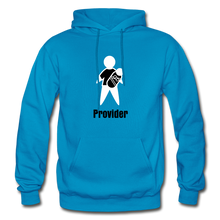 Load image into Gallery viewer, Provider Men&#39;s Hoodie - turquoise