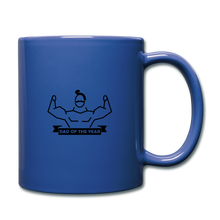 Load image into Gallery viewer, Dad of the Year Coffee Mug - royal blue