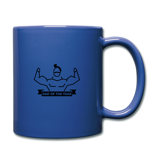 Dad of the Year Coffee Mug - royal blue