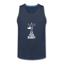 Load image into Gallery viewer, Proud Father Men&#39;s Tank - navy