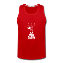 Load image into Gallery viewer, Proud Father Men&#39;s Tank - red