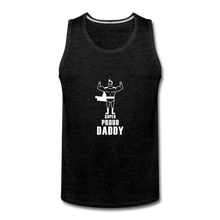 Load image into Gallery viewer, Proud Father Men&#39;s Tank - charcoal gray
