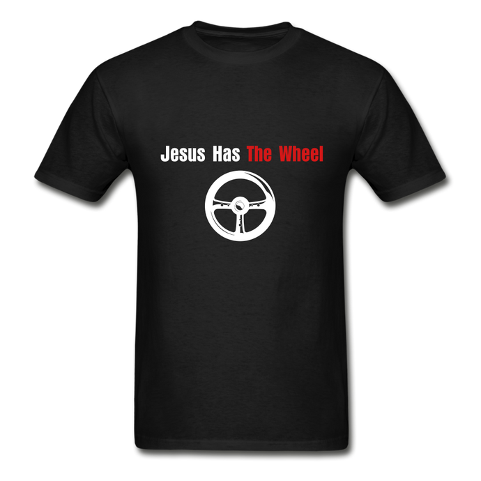 Has The Wheel Men's T-Shirt - black