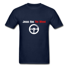 Load image into Gallery viewer, Has The Wheel Men&#39;s T-Shirt - navy
