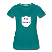Load image into Gallery viewer, God Protect&#39;s Women&#39;s T-Shirt - teal