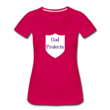 Load image into Gallery viewer, God Protect&#39;s Women&#39;s T-Shirt - dark pink