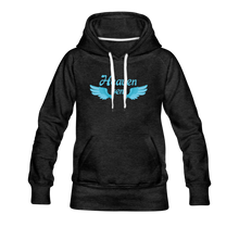 Load image into Gallery viewer, Heaven Sent Women&#39;s Hoodie - charcoal gray