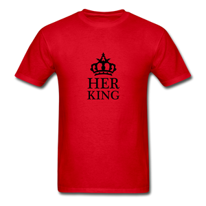 Her King Men's T-Shirt - red