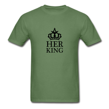 Load image into Gallery viewer, Her King Men&#39;s T-Shirt - military green