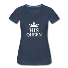 Load image into Gallery viewer, His Queen Two Women&#39;s T-Shirt - navy