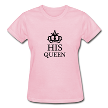 Load image into Gallery viewer, His Queen Women&#39;s T-Shirt - light pink