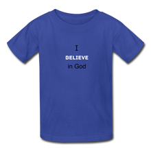 Load image into Gallery viewer, I Believe Kid&#39;s T-Shirt - royal blue