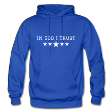 Load image into Gallery viewer, In God I Trust Men&#39;s Hoodie - royal blue