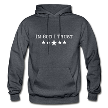 Load image into Gallery viewer, In God I Trust Men&#39;s Hoodie - charcoal gray