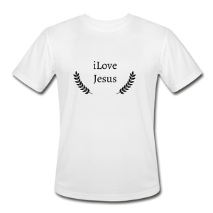 iLove Jesus Men's T-Shirt - white