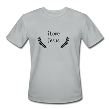 Load image into Gallery viewer, iLove Jesus Men&#39;s T-Shirt - silver