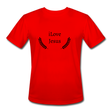Load image into Gallery viewer, iLove Jesus Men&#39;s T-Shirt - red