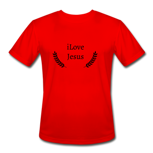 iLove Jesus Men's T-Shirt - red