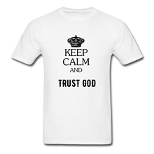 Load image into Gallery viewer, Keep Calm Men&#39;s T-Shirt - white