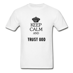 Keep Calm Men's T-Shirt - white