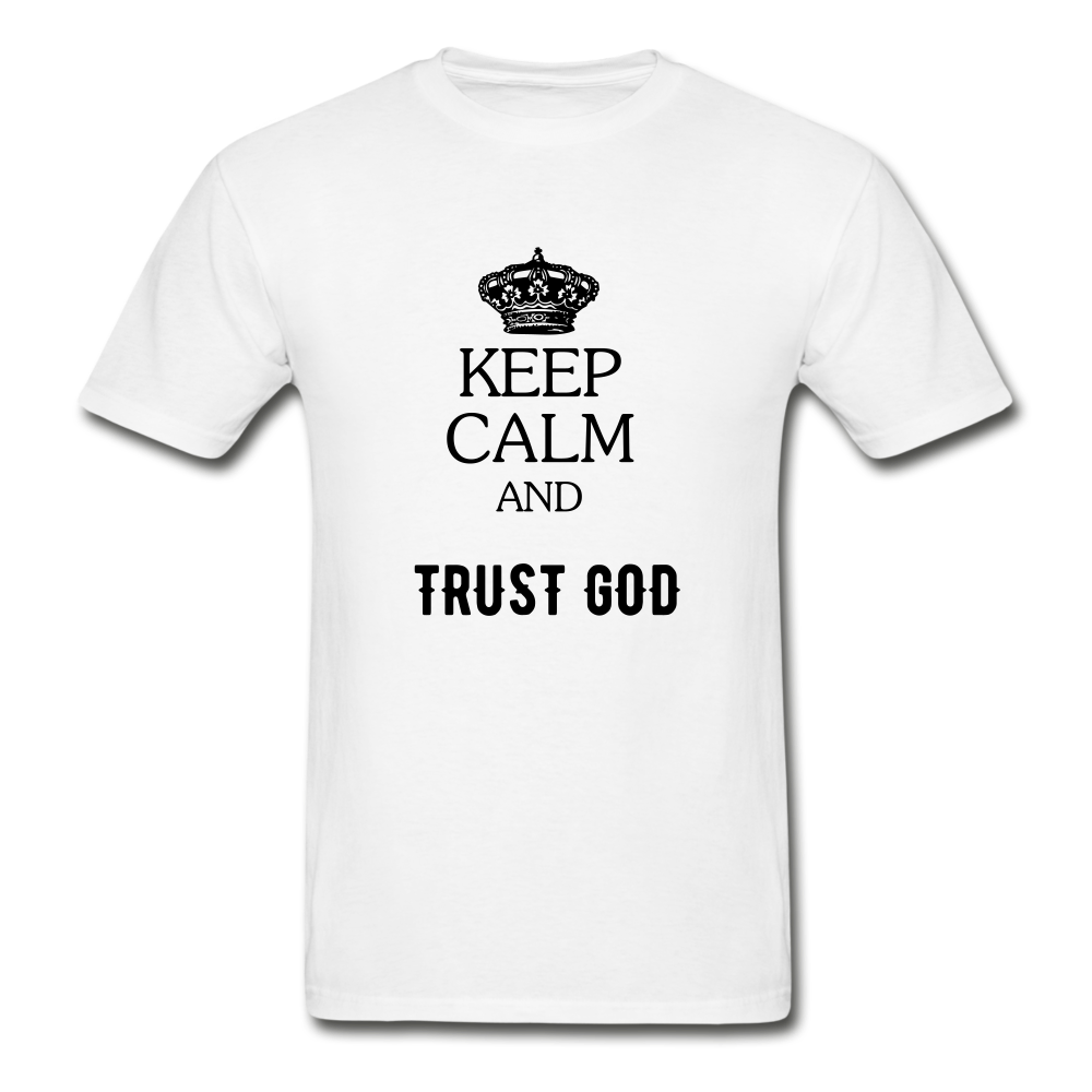 Keep Calm Men's T-Shirt - white