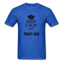 Load image into Gallery viewer, Keep Calm Men&#39;s T-Shirt - royal blue