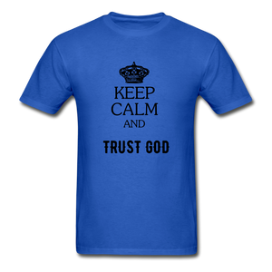 Keep Calm Men's T-Shirt - royal blue