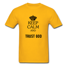 Load image into Gallery viewer, Keep Calm Men&#39;s T-Shirt - gold