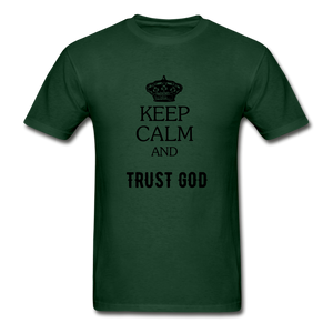 Keep Calm Men's T-Shirt - forest green