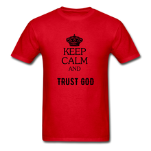 Load image into Gallery viewer, Keep Calm Men&#39;s T-Shirt - red