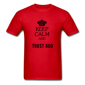 Keep Calm Men's T-Shirt - red