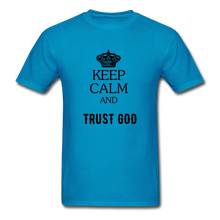 Load image into Gallery viewer, Keep Calm Men&#39;s T-Shirt - turquoise