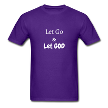 Load image into Gallery viewer, Let Go Men&#39;s T-Shirt - purple