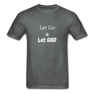 Let Go Men's T-Shirt - deep heather